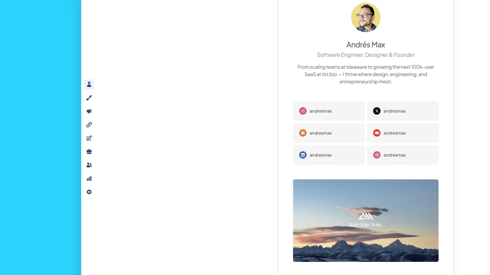 tini.bio Screenshot 3