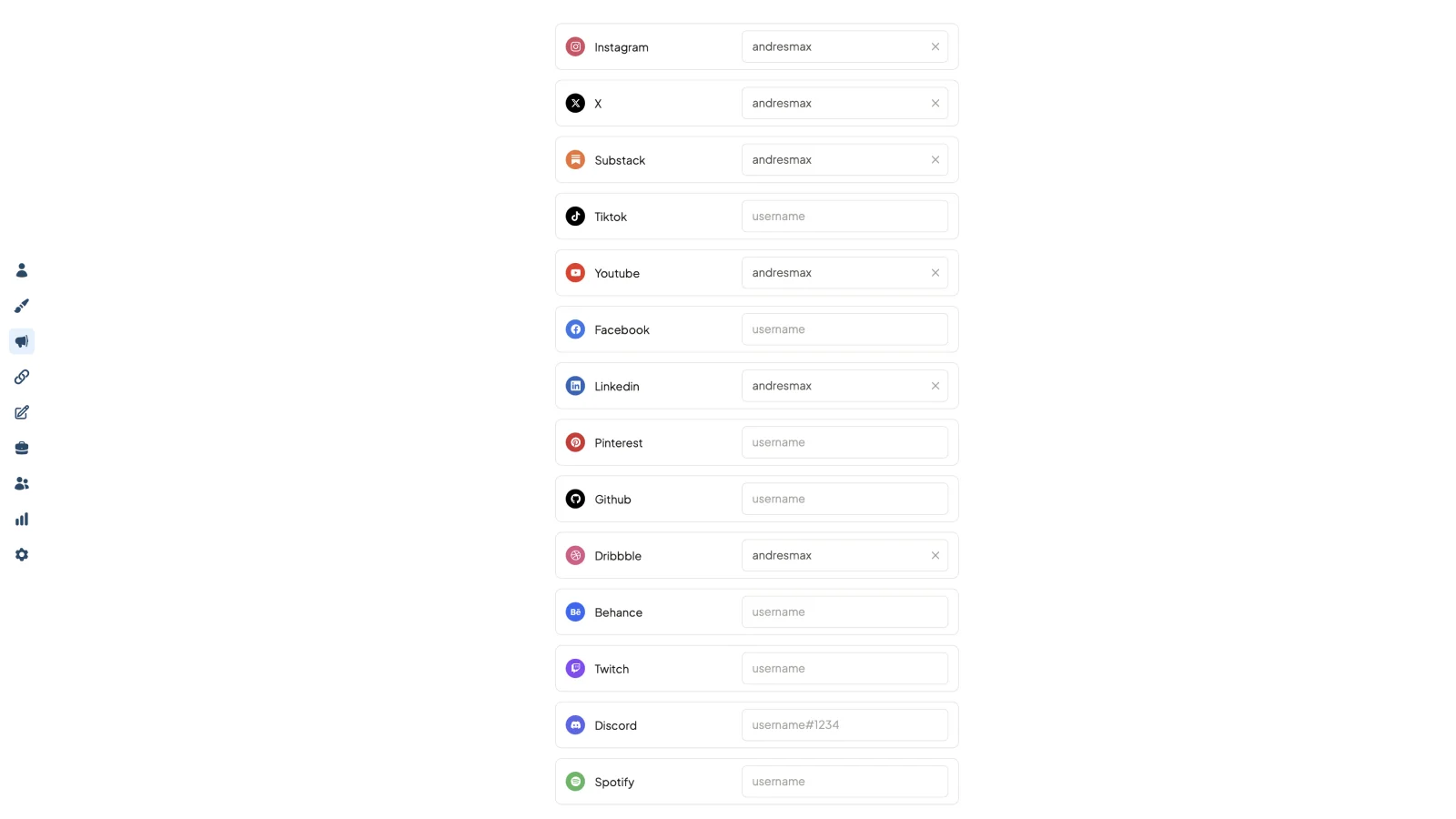 tini.bio Screenshot 5